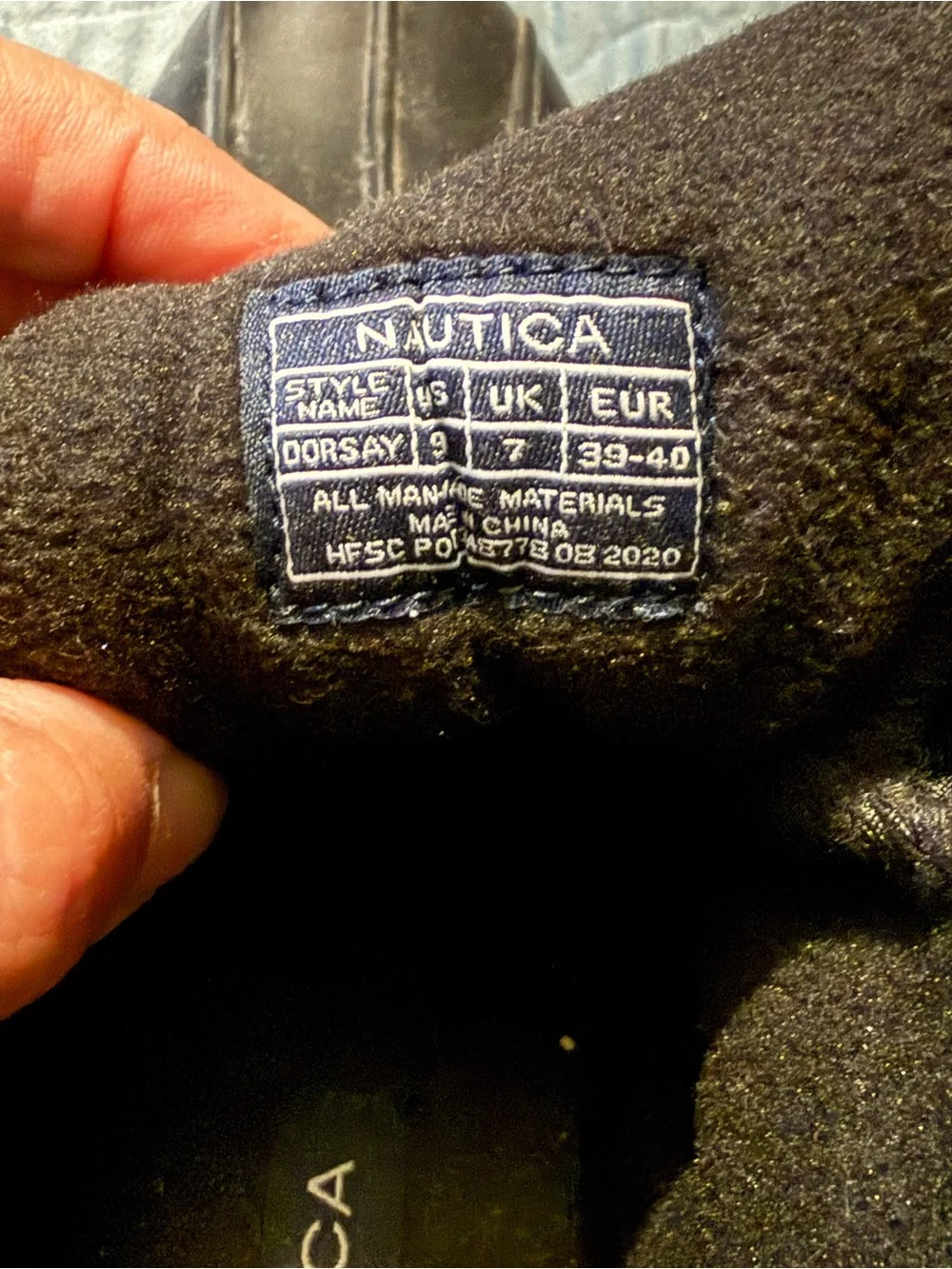 Nautica Woman's Black Quilted Duck Boots
